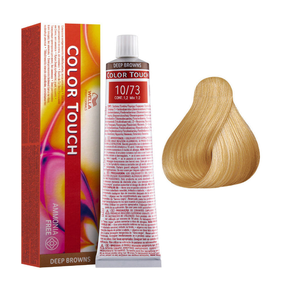 Color Touch 10/73 Lightest Blonde Brown Gold 60 mL