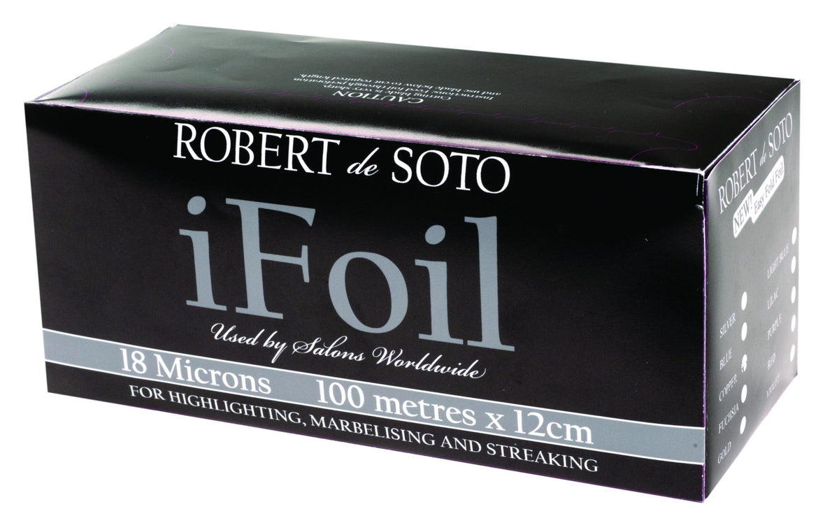 Robert de Soto iFoil 18 Micron Heavy Duty Silver Foil 12CM X 100M