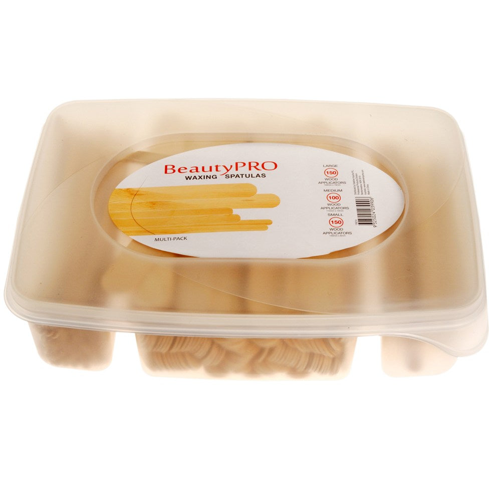 Beauty Pro Wooden Wax Applicators KIT 400PC*