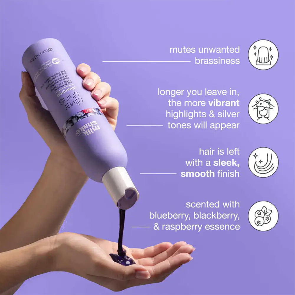 Milk Shake Silver Shine Shampoo 300ml