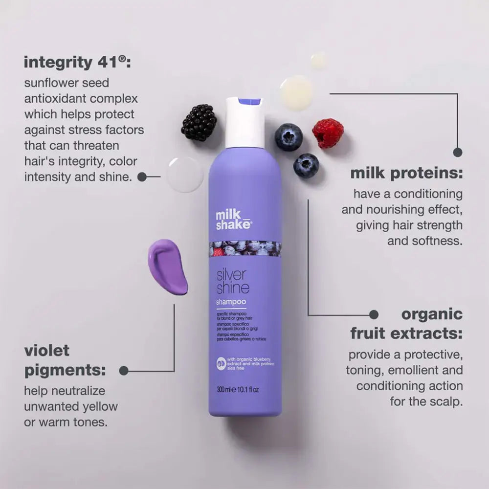 Milk Shake Silver Shine Shampoo 300ml