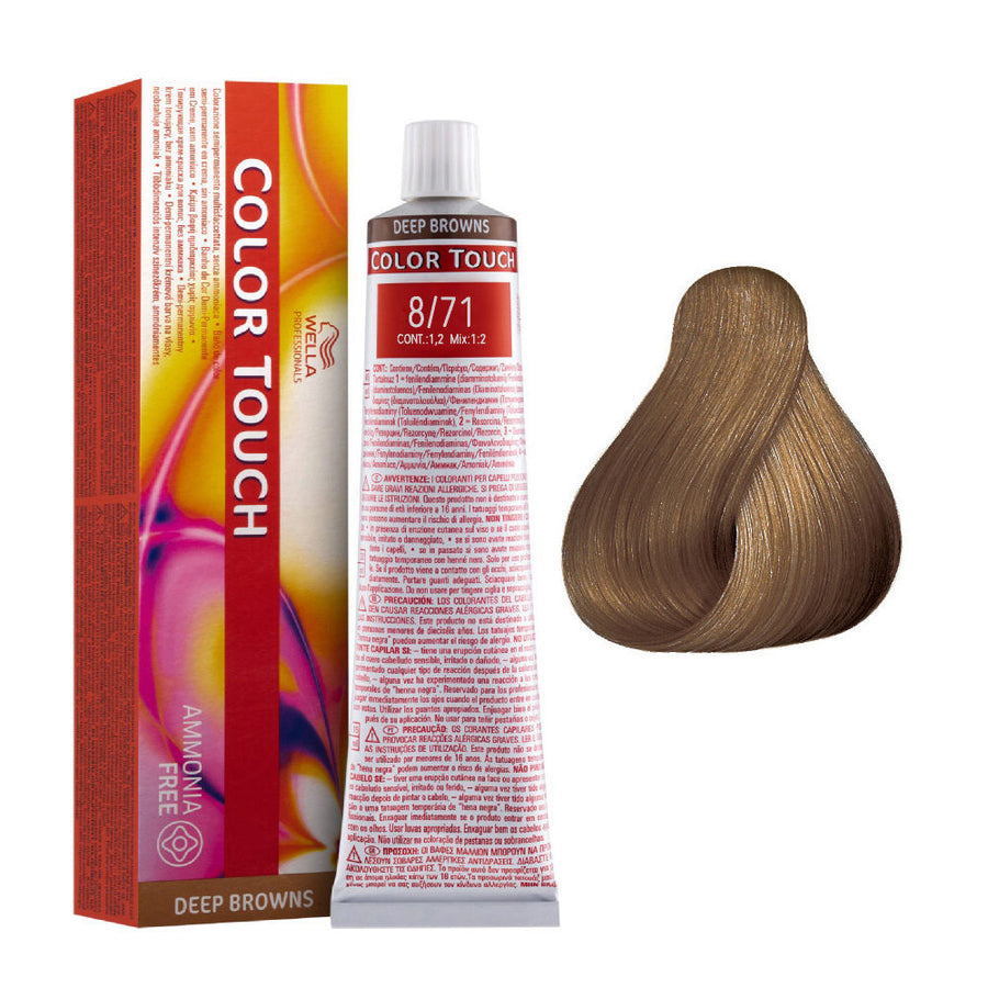 Color Touch 8/71 Light Blonde Brown Ash 60 mL