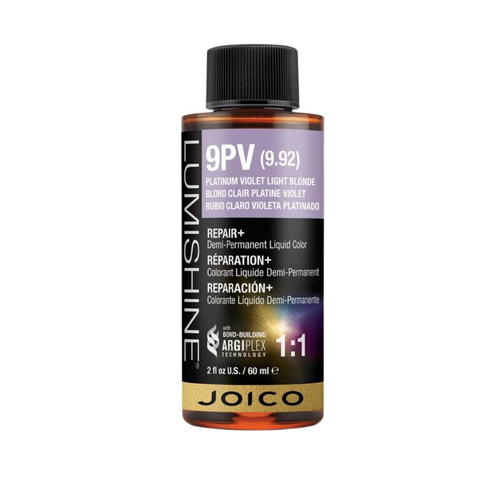 Joico Lumishine Liquid Demi 9PV – Platinum Violet Light Blonde 60ml