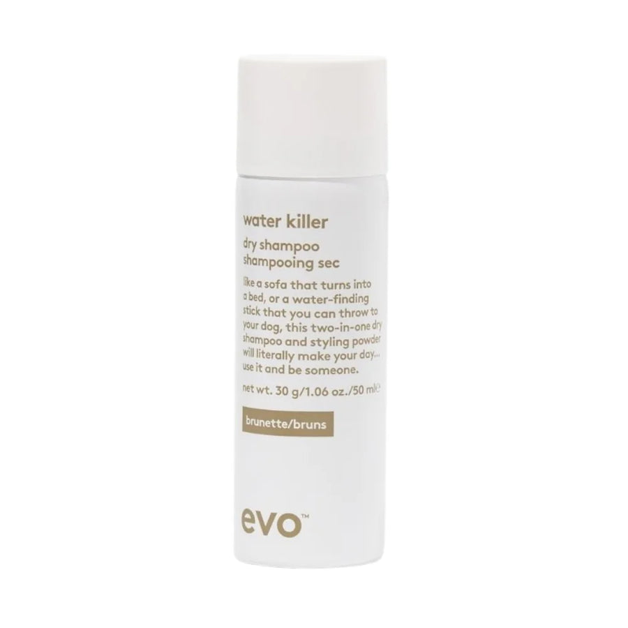 Evo Water Killer Dry Shampoo Brunette Travel 50ml