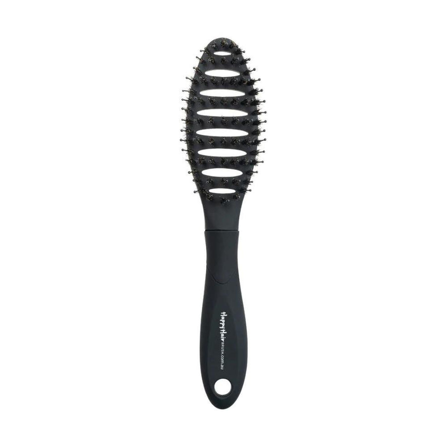 Happy Hair Brush Mini – Black