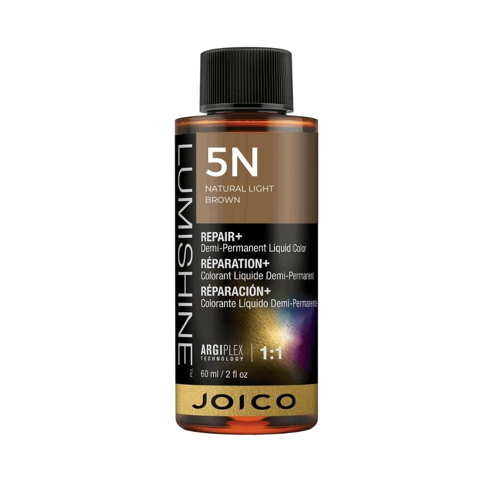 Joico Lumishine Liquid Demi 5N – Natural Light Brown 60mL