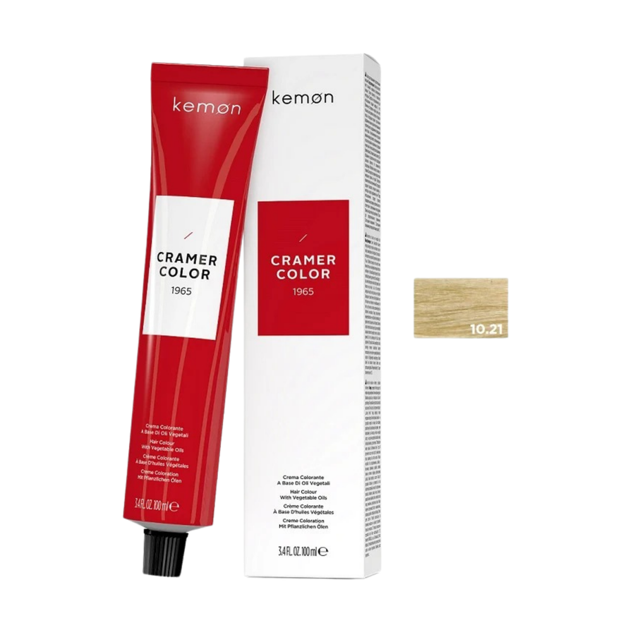 Kemon Cramer Color 10.21 Beige Ash Platinum 100ml