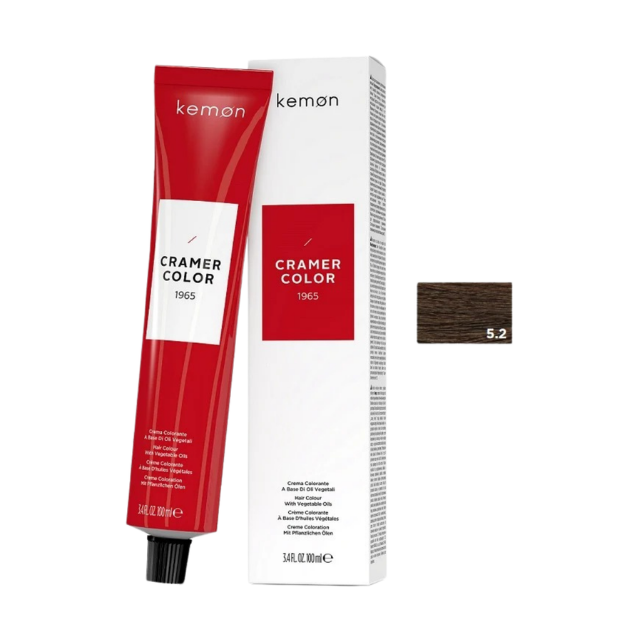 Kemon Cramer Color 5.2 Light Beige Brown 100ml