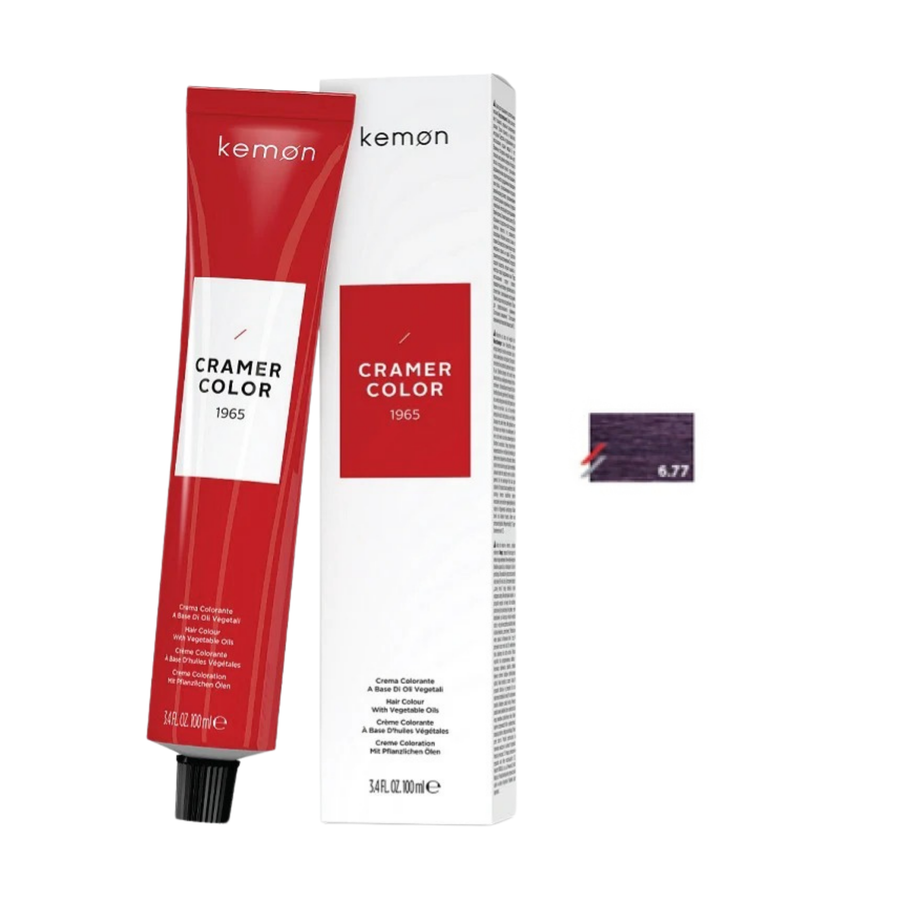 Kemon Cramer Color 6.77 Dark Deep Violet Blonde 100ml