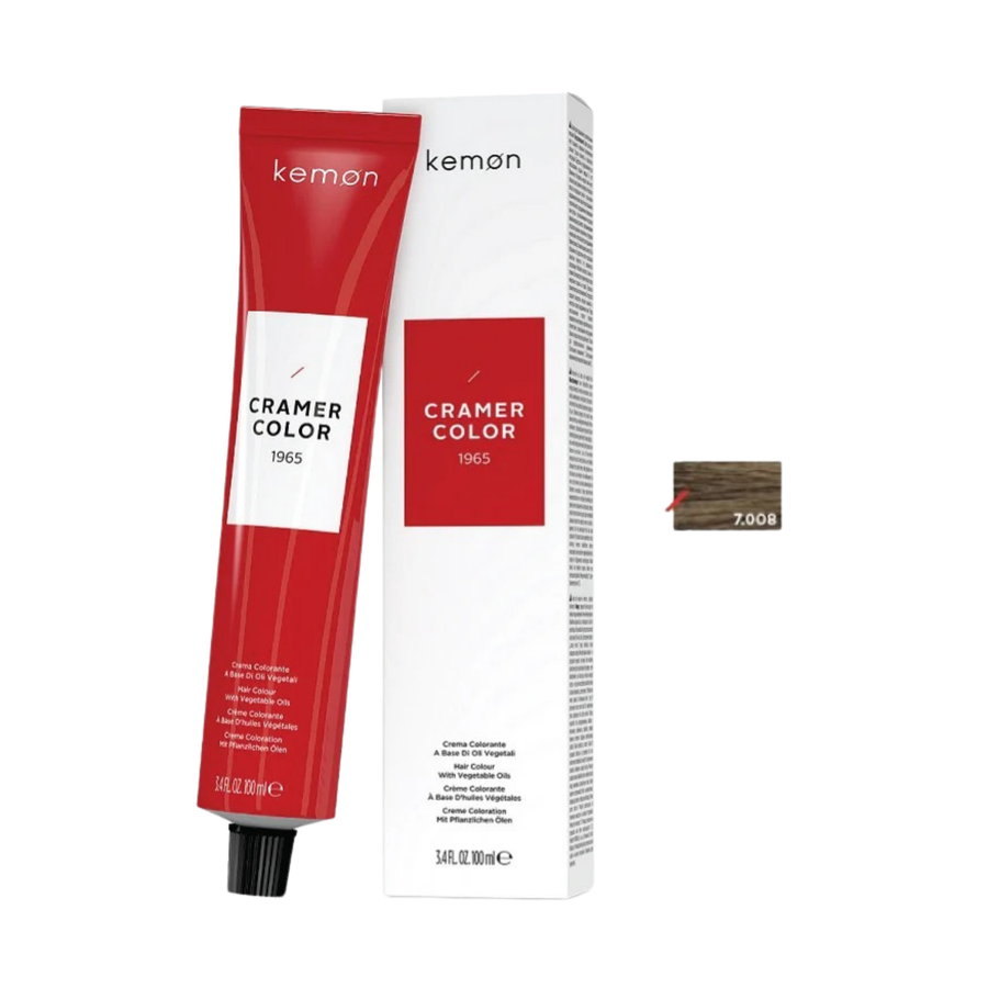 Kemon Cramer Color 7.008 Nordic Super Natural Blonde 100ml