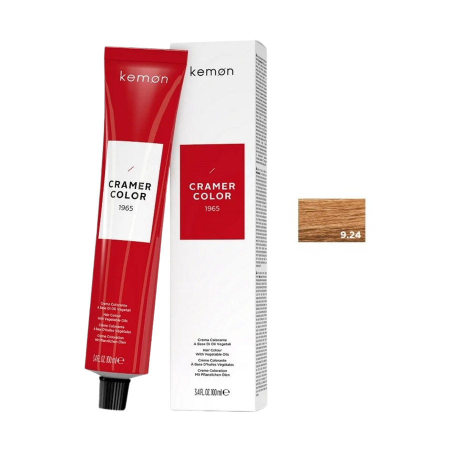 Kemon Cramer Color 9.24 Very Light Cinnamon Blonde 100ml