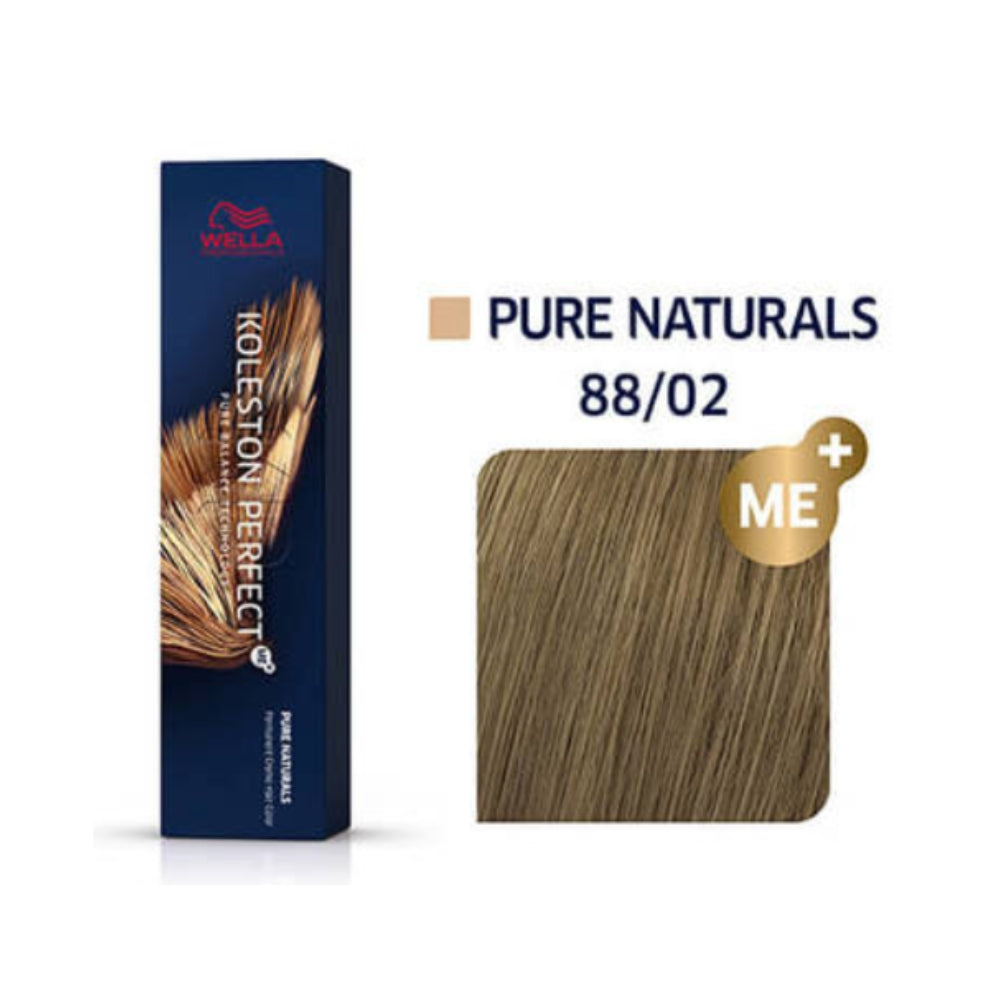 Koleston Perfect Me+ 88/02 Intense Light Blonde/Natural Matte 60 g
