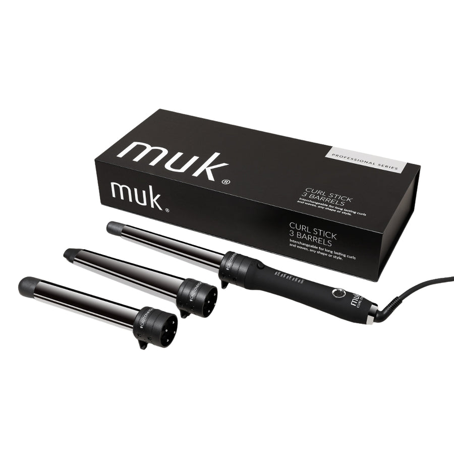 Muk Curling Wand – 3 Barrels