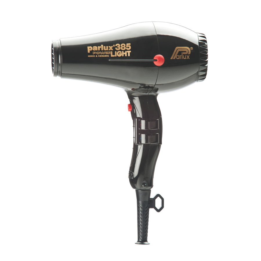 Parlux 385 Ceramic & Ionic Dryer 2150W Black