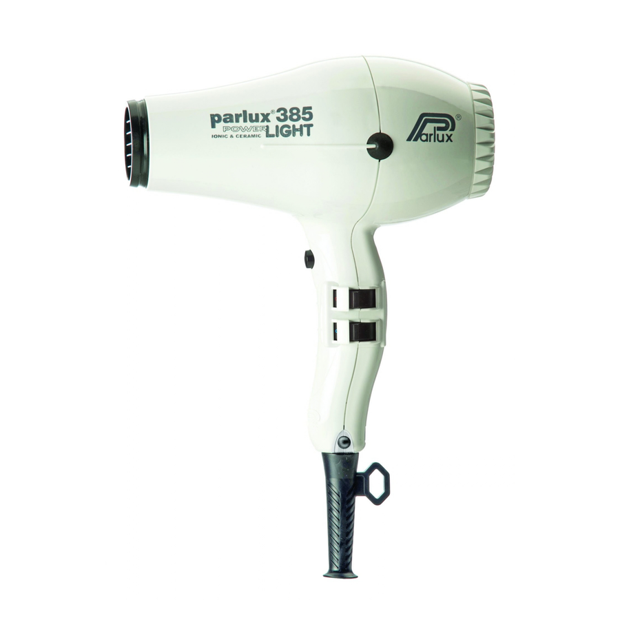 Parlux 385 Ceramic & Ionic Dryer 2150W White