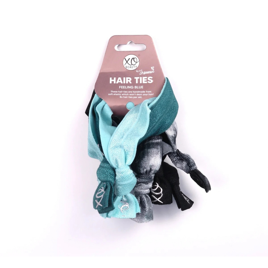 XoBeauty Hair Ties Feeling Blue 8pc