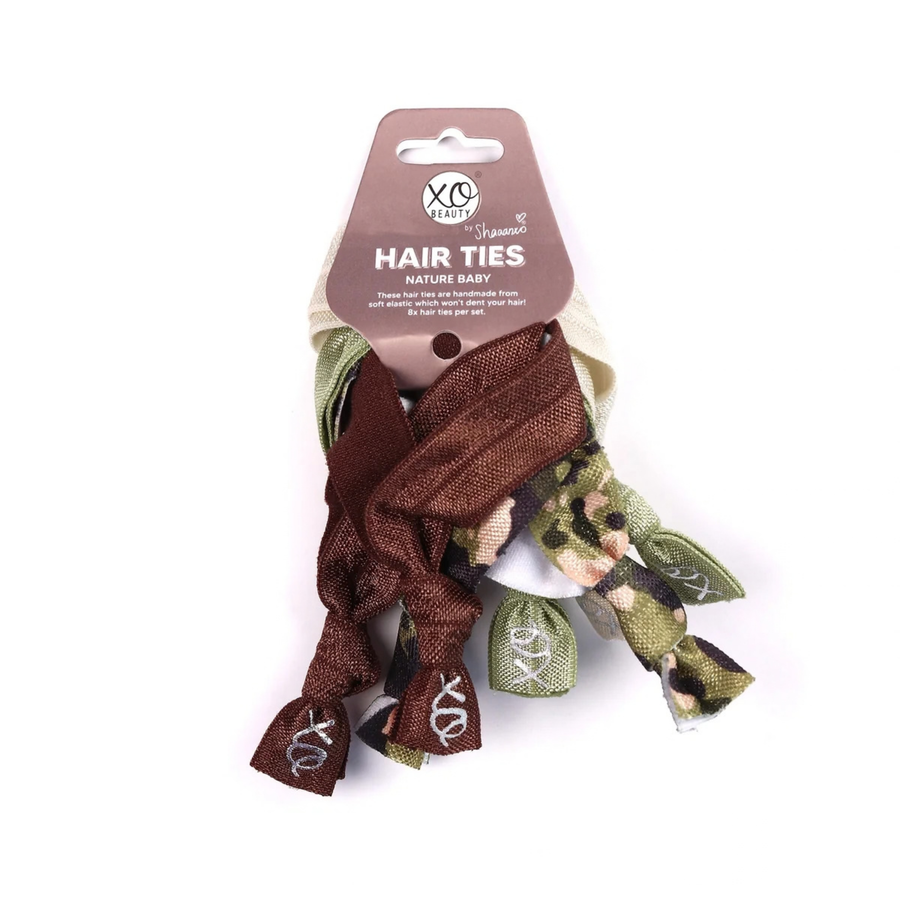XoBeauty Hair Ties Nature Baby 8pc