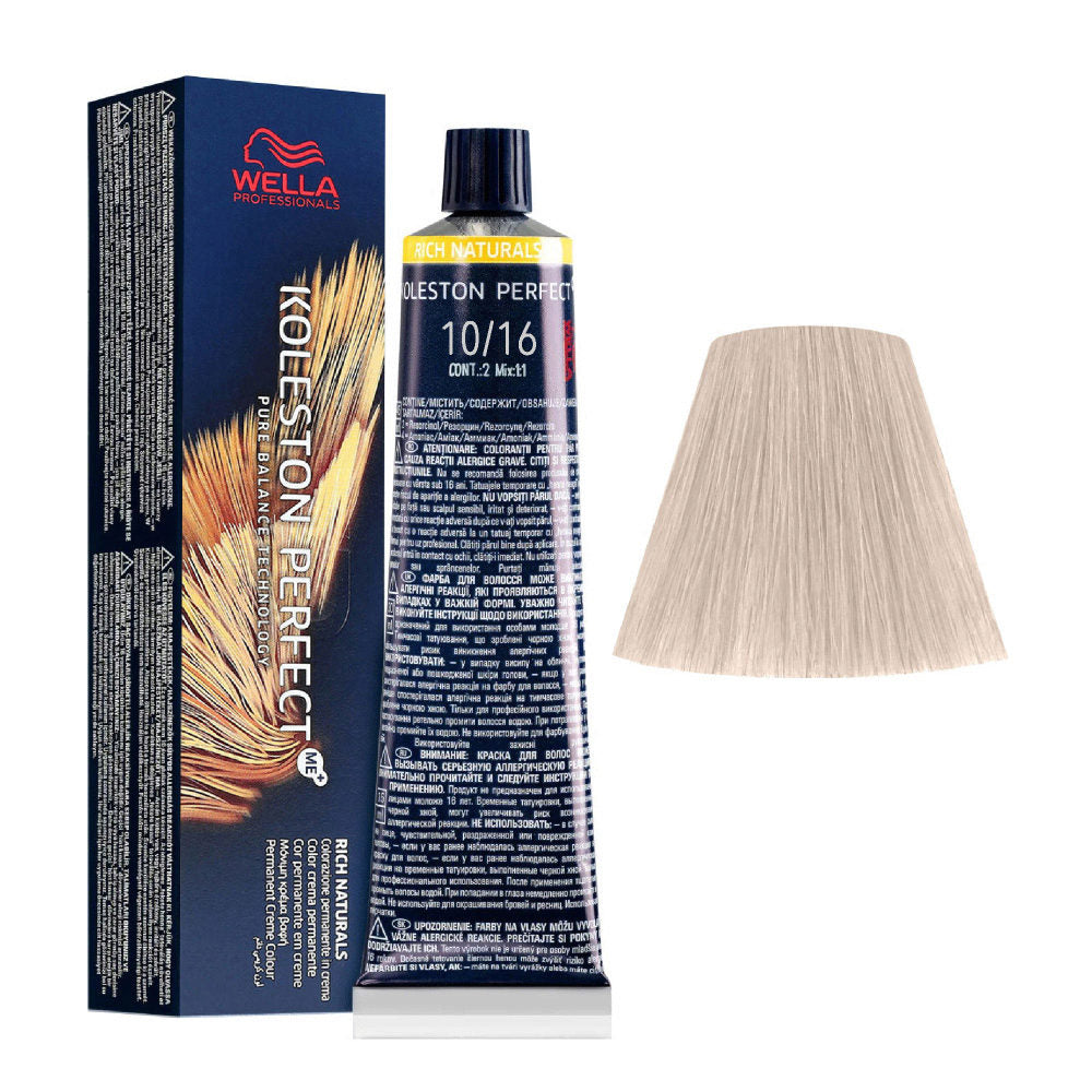 Koleston Perfect Me+ 10/16 Lightest Blonde Ash Violet 60 g