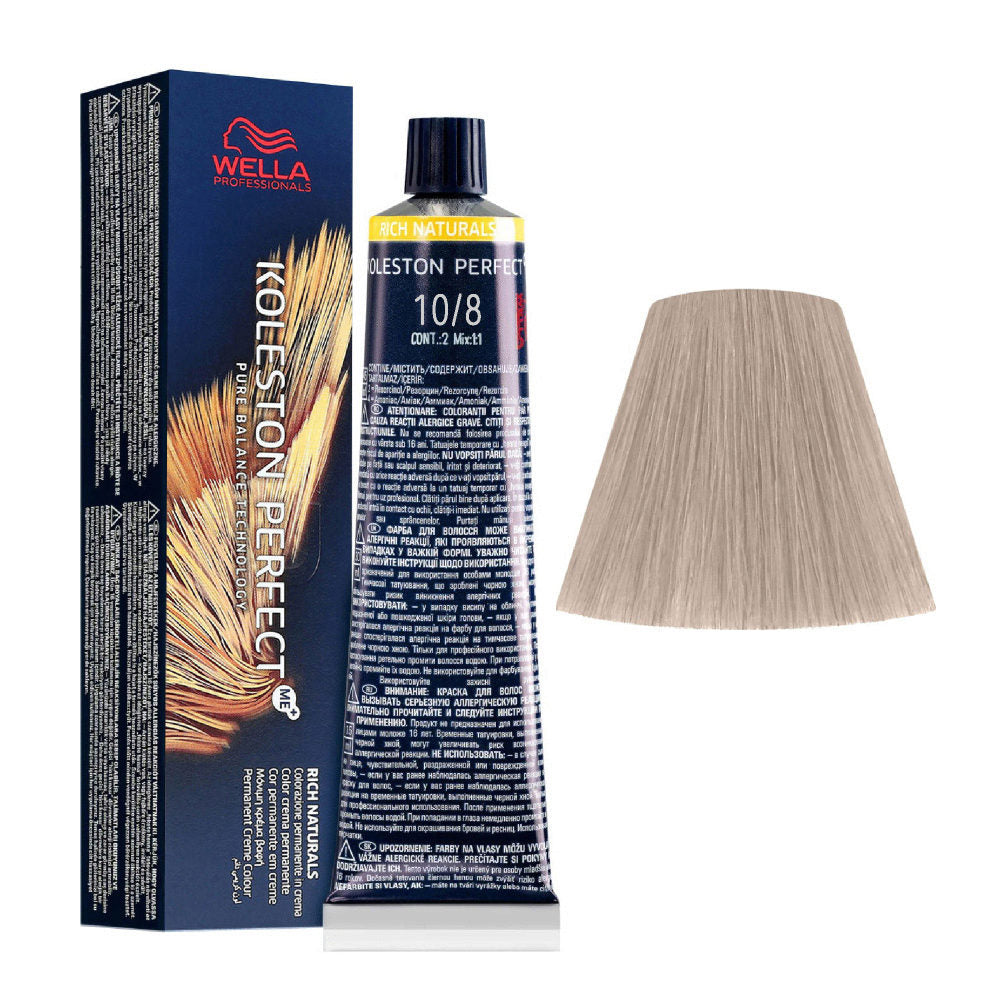 Koleston Perfect Me+ 10/8 Lightest Blonde Pearl 60 g