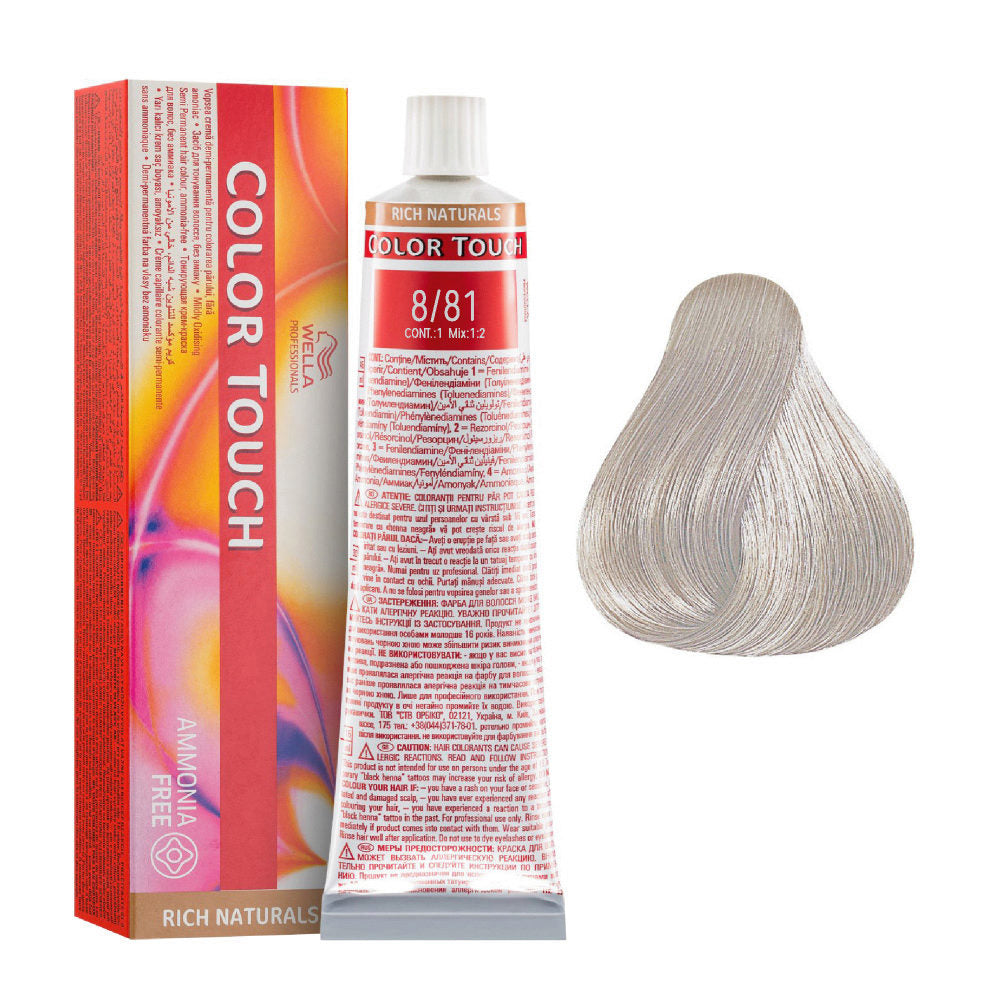 Color Touch 8/81 Light Blonde Pearl Ash 60 mL