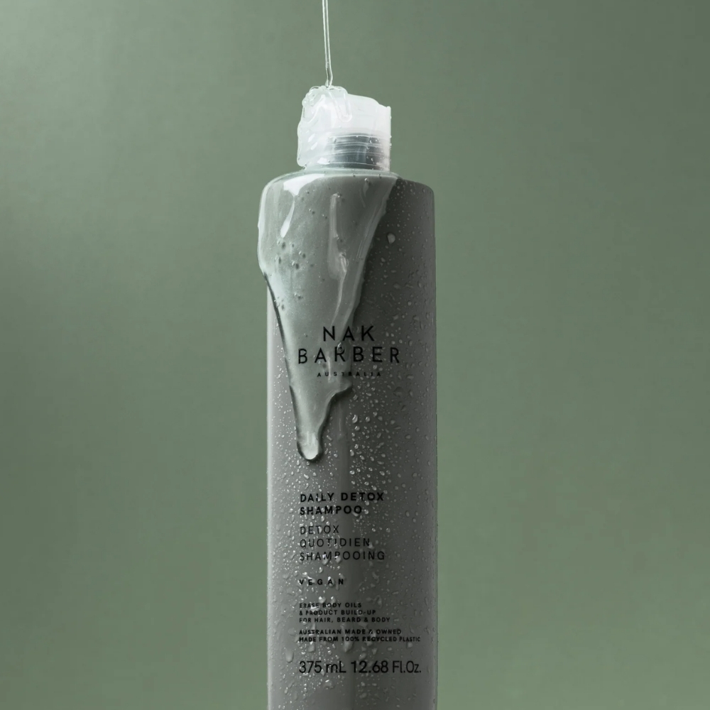 Nak Barber Daily Detox Shampoo 375ml - Image 2