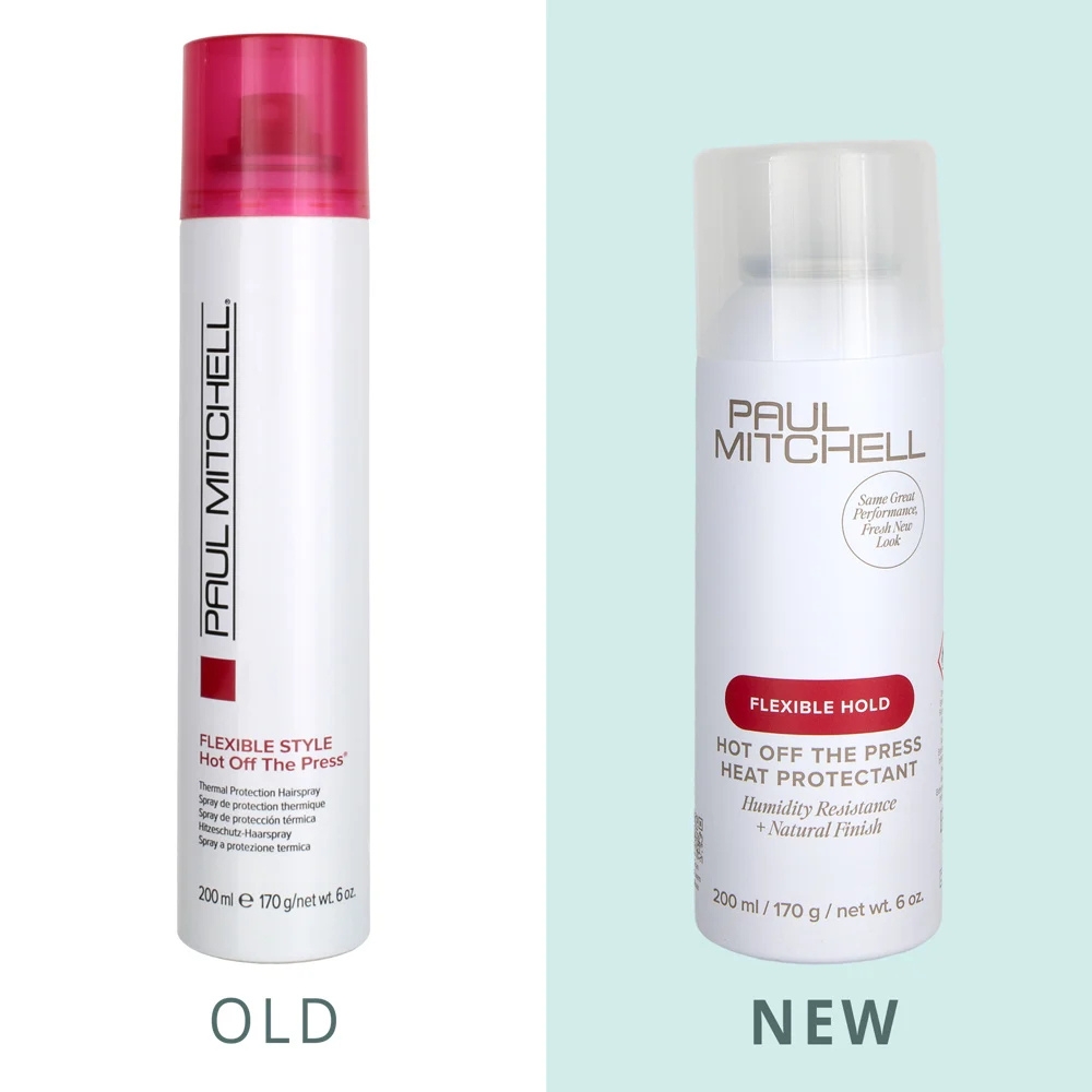 Paul Mitchell Flexible Hold Hot Off The Press Heat Protectant 200ml - Image 2