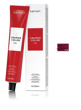 Kemon Cramer Color 6.76 Dark Violet Mahogany Blonde 100ml