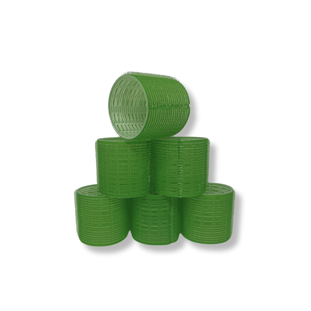 Velcro Rollers Green Pk 6 60mm