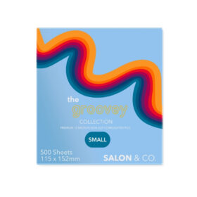 Salon & Co Groovey 12 Micron Pre-Cut Rippled Foil - Small
