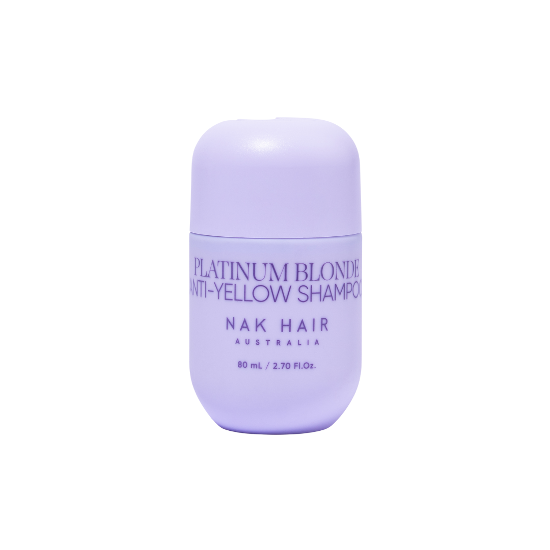 Nak Platinum Blonde Anti-Yellow Shampoo Travel 80ml