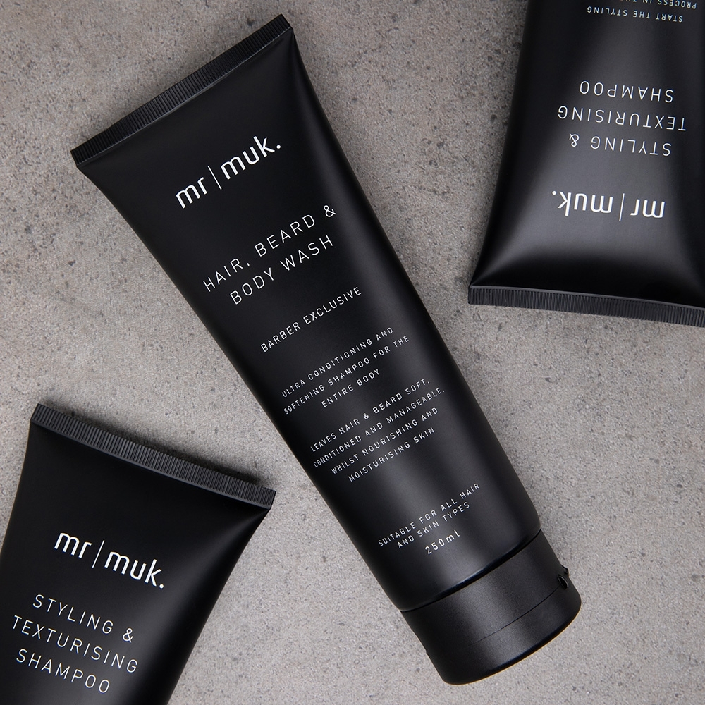 Mr Muk Hair, Beard & Body Wash 250ml - Image 2