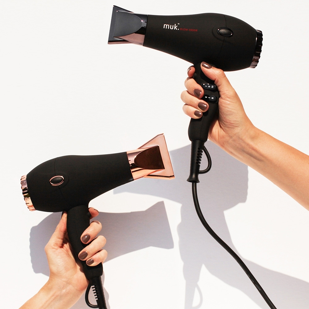 Muk Blow Hair Dryer Matte Black - Image 6