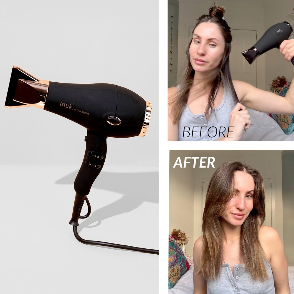 Muk Blow Hair Dryer Rose Gold - Image 4