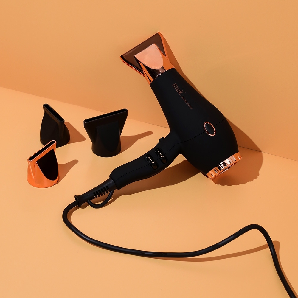Muk Blow Hair Dryer Rose Gold - Image 5
