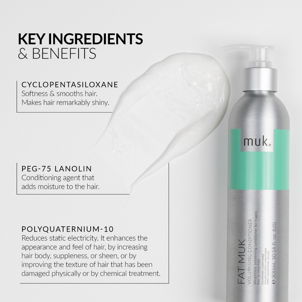 Muk Fat Volumising Conditioner 300ml - Image 4