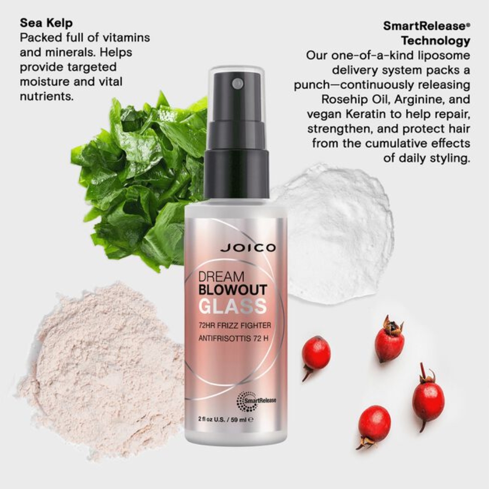 Joico Dream Blowout Glass 72hr Frizz Fighter 200ml - Image 2