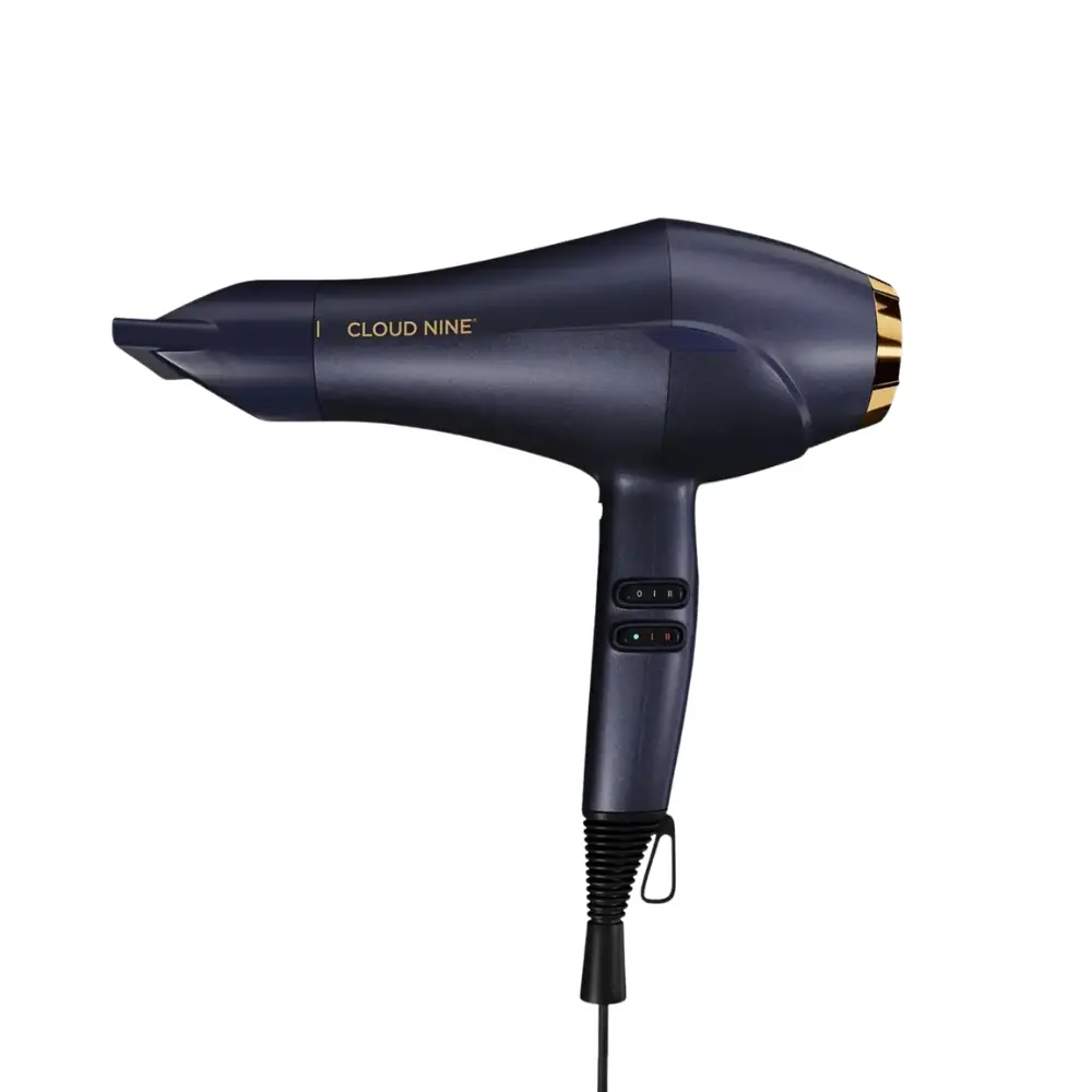 Cloud Nine The Air Shot Hair Dryer Midnight Blue