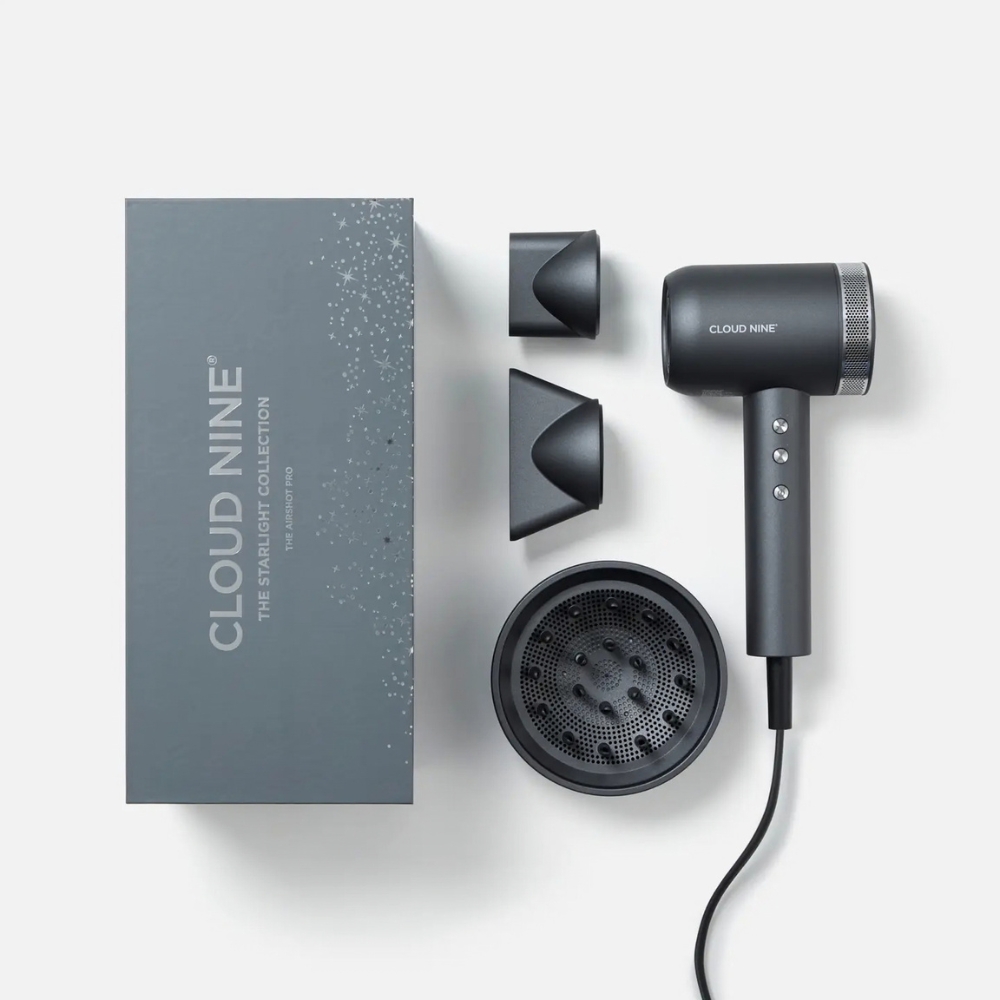 Cloud Nine The Airshot Pro Hair Dryer Starlight Grey - Image 2