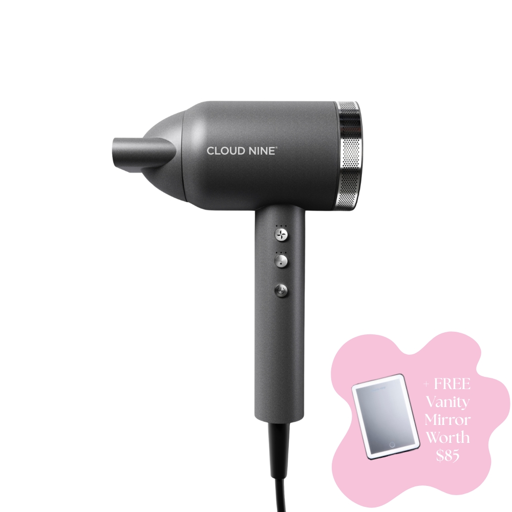 Cloud Nine The Airshot Pro Hair Dryer Starlight Grey