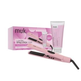 Muk Pink Straightener Orignal Style Stick Gift Set